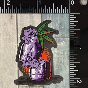 🌀10/$10🌀 Psychedelic 420 Reusable Waterproof Vinyl Sticker Decal